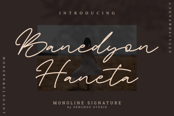 Banedyon Haneta: A Script Font for Creative Projects