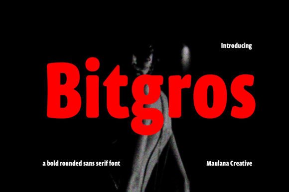 Bitgros: The Bold Sans Serif Typeface for Modern Editorial Design