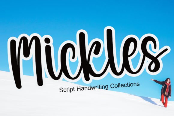 Bring Joy to Your Crafts with the Mickles Font