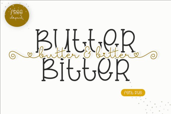 Butter Bitter Duo: A Handwritten Typeface Review for Modern Branding