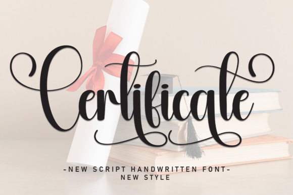 Certificate: The Handwritten Typeface That Elevates Your Brand