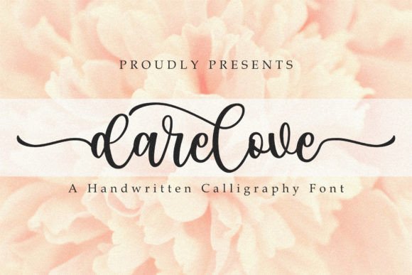 Darelove Font for Modern Web Design