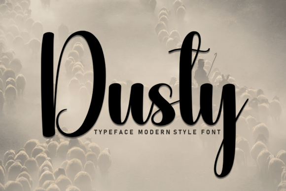 Dusty: The Handwritten Typeface That Elevates Digital Branding