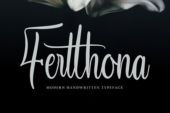 Fertthona: The Modern Script Font for High-Performance Web Design