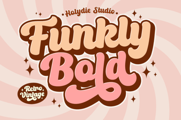 Funkly Bold Typeface Review: A Retro Script for Bold Brand Identities