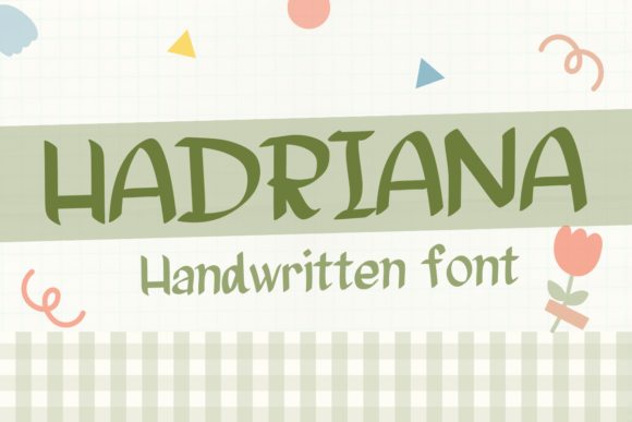 Hadriana: The Handwritten Typeface for Modern Editorial Design