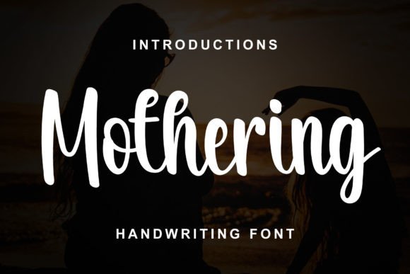Mothering: A Handwritten Typeface for Editorial Design