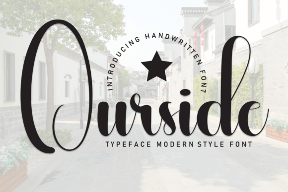 Ourside: The Handwritten Font for Scroll-Stopping Social Media Graphics
