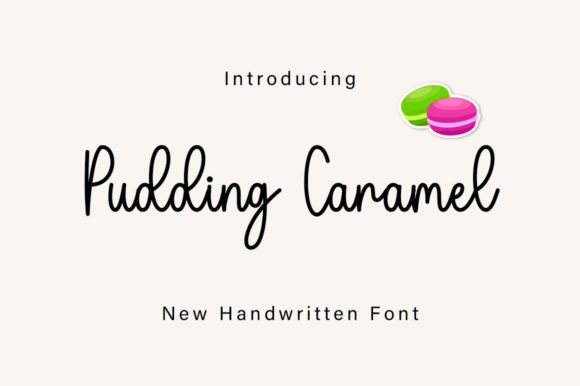 Pudding Caramel: The Friendly Typeface for Authentic Brand Identity