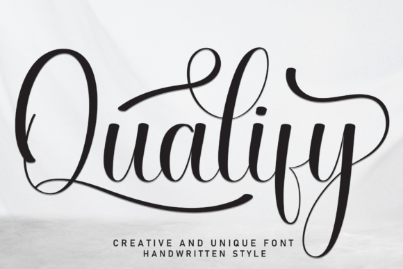 Qualify Script Font Review for Real-World Design