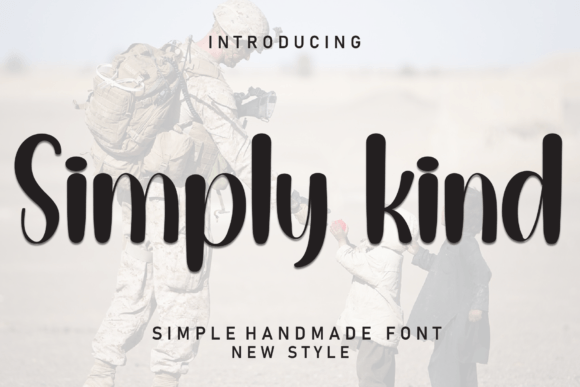 Simply Kind: A Sweet Handwritten Typeface for Digital Brands