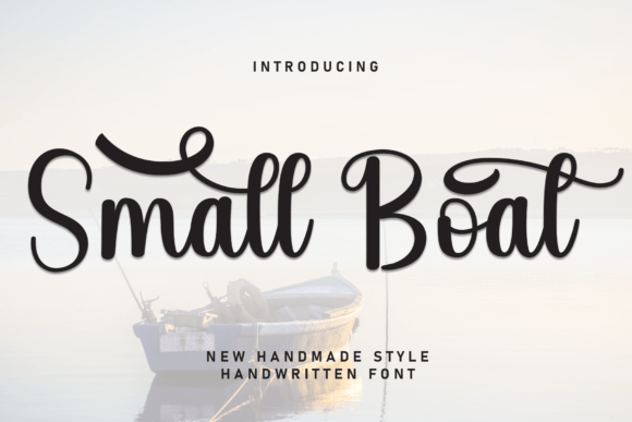 Small Boat: The Handwritten Display Font for Friendly Campaigns