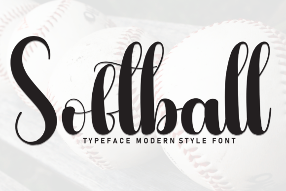 Softball Font for Web Design: A Sweet Touch for Digital Projects