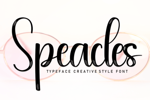 Speacles: A Sweet Handwritten Typeface for Modern Campaigns