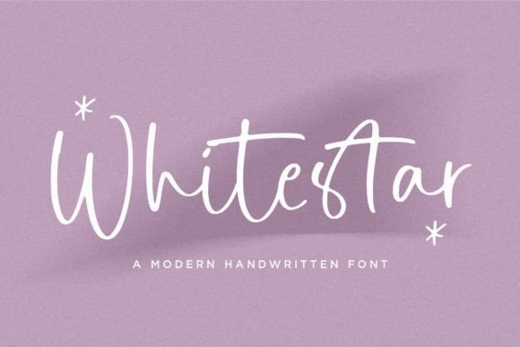 Whitestar: The Modern Handwritten Typeface for Digital Experiences