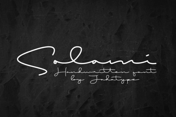 Why Solami Is the Perfect Handwritten Font for Editorial Design